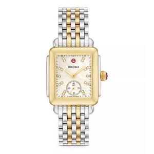 Michele Deco Two-Tone Watch